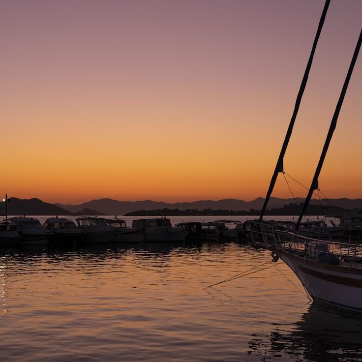 Yacht lifestyle moment